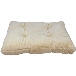 Unleashed Panier pour animal Chill Gusset, Peluche Crème