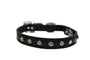 Angel Athens Collier pour chat avec strass, Noir Minuit