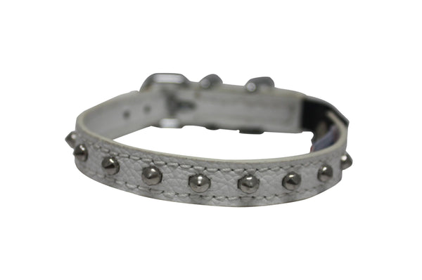 Angel Studded Cat Collar, Ivory White