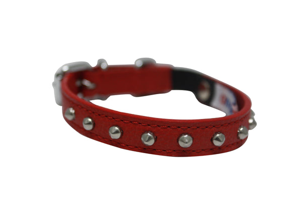 Angel Studded Cat Collar, Valentine Red