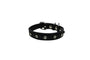 Angel Athens Rhinestone Dog Collar, Midnight Black