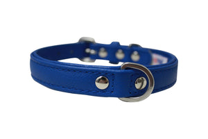 Angel Collier pour chien Alpine Uni, Bleu cobalt