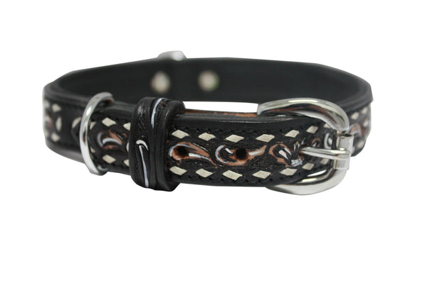 Angel Laredo Dog Collar, Black