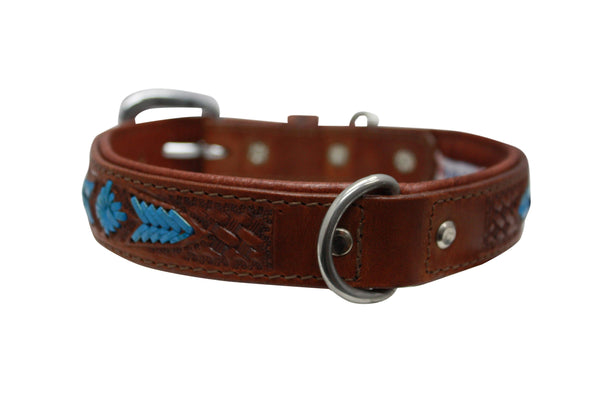 Angel Collier Sierra en cuir pour chien, Marron
