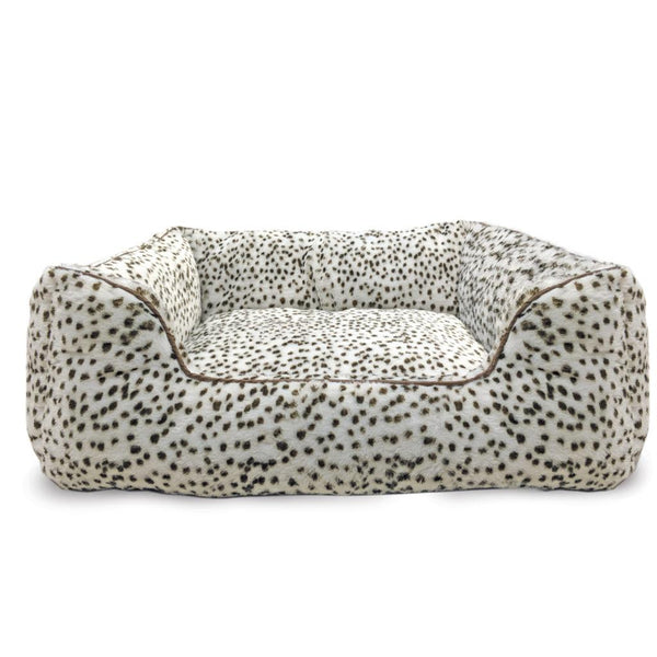 Ethical Pet Sleep Zone Step-In Dog Bed, Snow Leopard