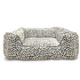 Ethical Pet Sleep Zone Step-In Dog Bed, Snow Leopard