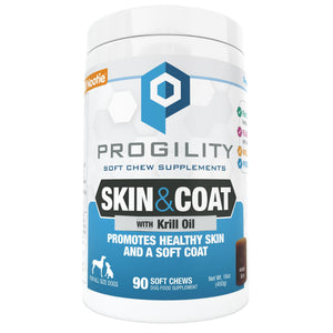 Nootie Progility Skin & Coat Soft Chews Supplement for Dogs