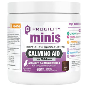 Nootie Progility Minis Calming Aid Soft Chews Supplement for Small & Medium Dogs