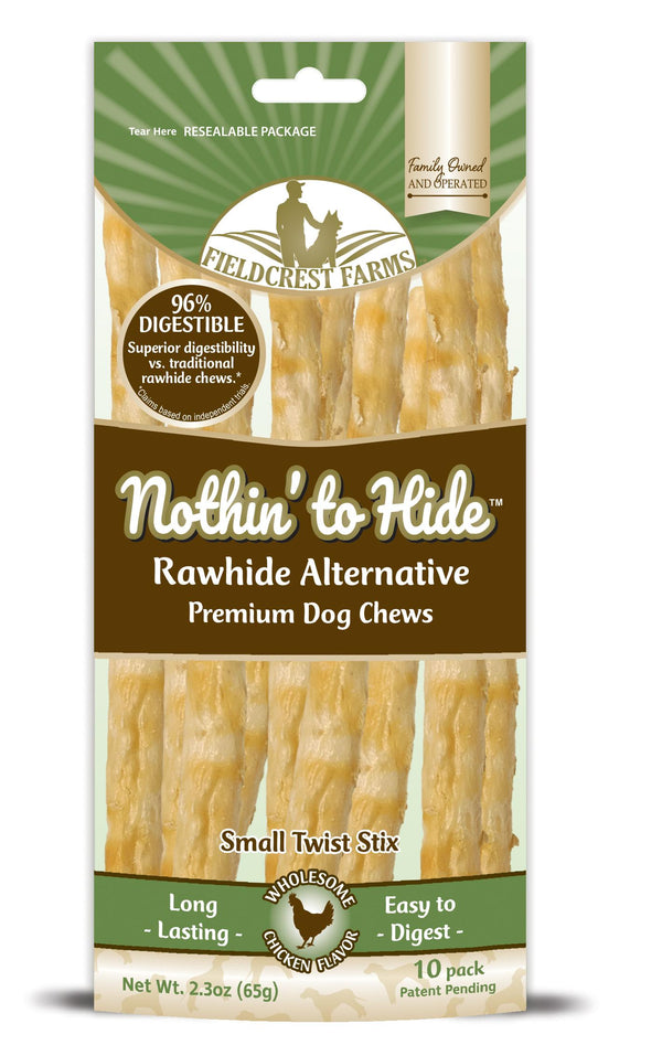 Fieldcrest Farms Nothin' to Hide Chicken Twist Stix Dog Treats