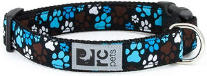 RC Pets Collier à motifs, Pattes chocolat
