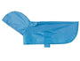 RC Pets Packable Rain Dog Poncho, Cyan Halftone