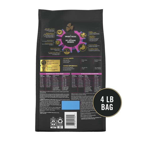 Purina Pro Plan Sensitive Skin & Stomach Lamb & Oat Meal Adult Dry Dog Food