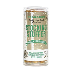 Polkadog Stocking Stuffer Chicken Little Dog Treats, 2-oz