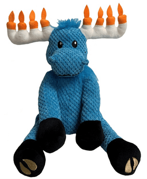fabdog Floppy Hanukkah Moose Dog Toy
