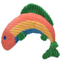 HuggleHounds Jouet chien Raucous Rainbow Trout Knottie