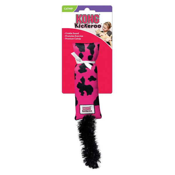 KONG Kickeroo Jouet pour Chat Motif Vache