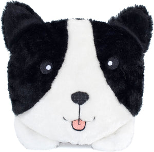 ZippyPaws Jouet pour chien Squeakie Buns, Border Collie