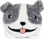 ZippyPaws Squeakie Buns Dog Toy, Pit Bull