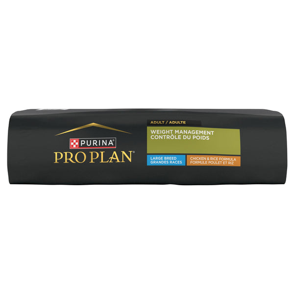 Purina Pro Plan Weight Management Chicken & Rice Large Breed Adult Dry Dog Food, 34-lb