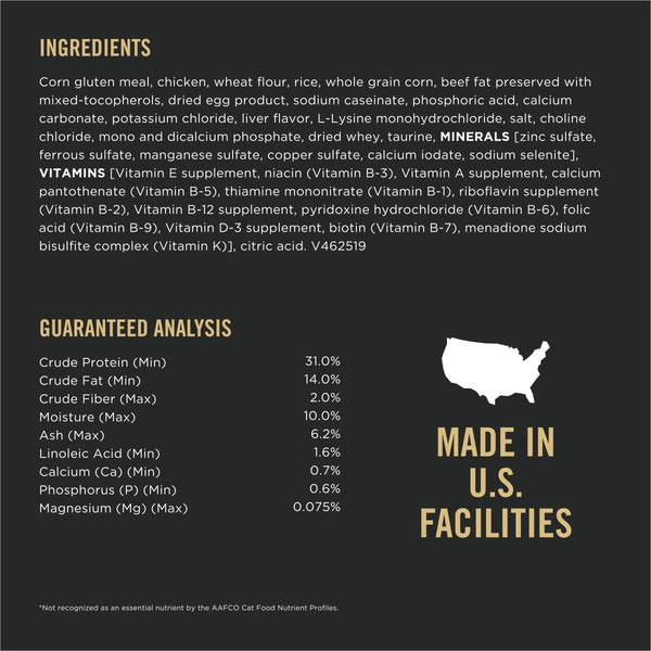 Purina Pro Plan Focus Adult Urinary Tract Health Formula Nourriture sèche pour chats