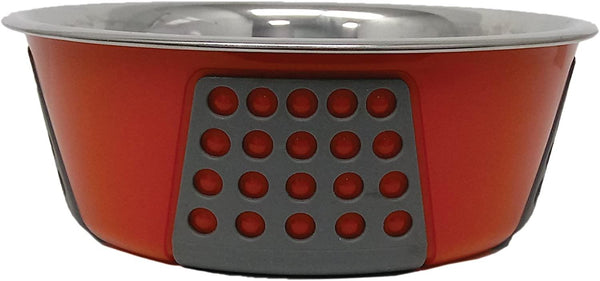 Ethical Pet Tribeca Dog Bowl, Red