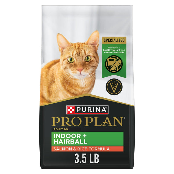 Purina Pro Plan Focus Adult Indoor Care Saumon & Riz Formule Croquettes pour chats