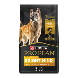 Purina Pro Plan Bright Mind Adulte 7+ Formule Poulet et Riz Croquettes pour chien