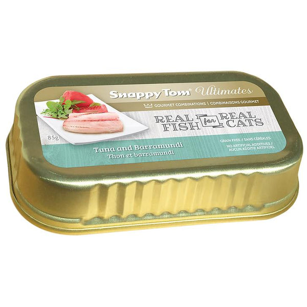 Snappy Tom Thon Barramundi Nourriture humide pour chats