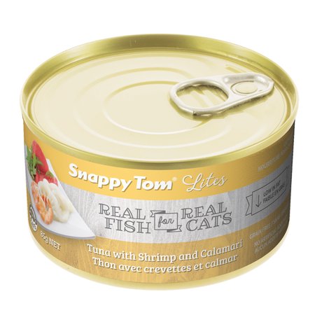 Snappy Tom Small Can Thon & Crevettes Nourriture humide pour chats