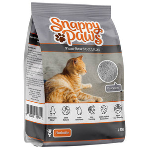 Snappy Paws Litière pour chat non parfumée