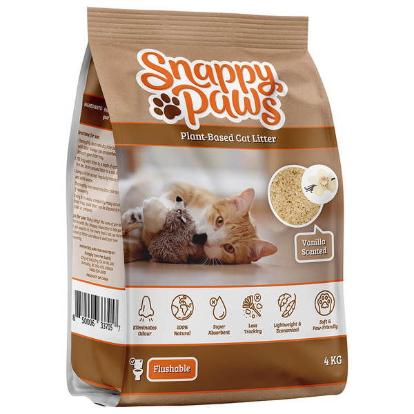 Snappy Paws Chat Vanille Parfum