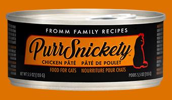 Fromm Family PurrSnickety Chicken Pate Canned Cat Food
