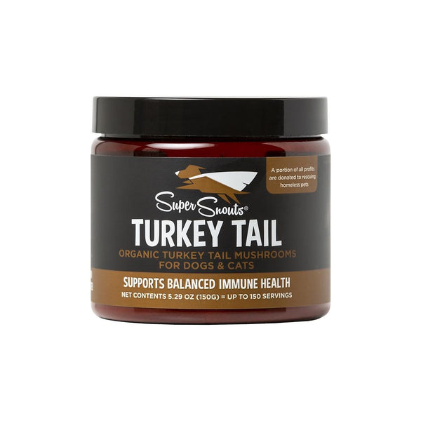 Super Snouts Turkey Tail Mushroom Dog & Cat Supplement