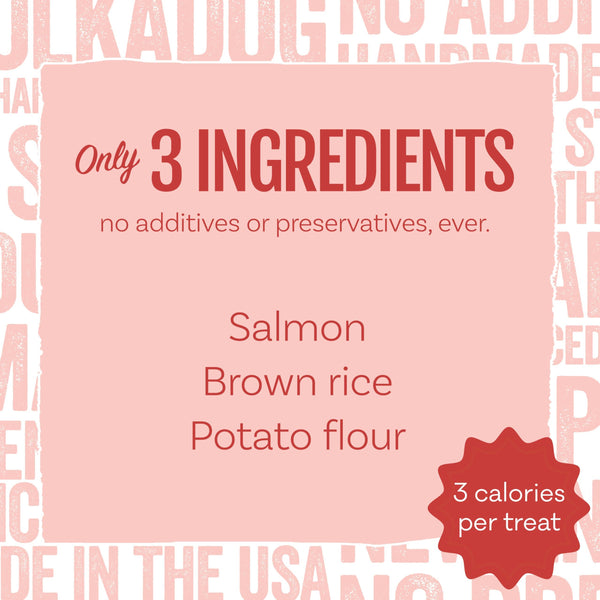 Polkadog Salmon Says Training Bits Dog & Cat Treats