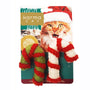 Karma Cat Jouet chat canne de bonbon en laine de Noël