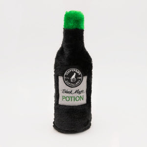 ZippyPaws Halloween Happy Hour Crusherz Black Magic Potion Dog Toy