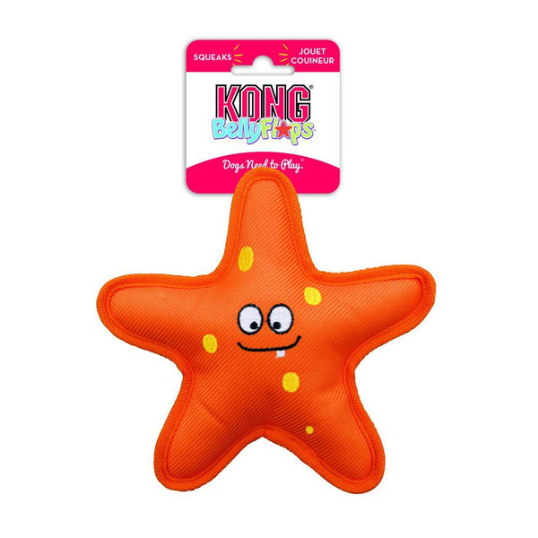 KONG Belly Flops Starpoisson Jouet pour chien Taille M