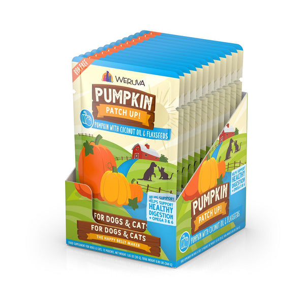 Weruva Pumpkin Patch Up Pumpkin with Coconut Oil & Flaxseeds Dog & Cat Supplement