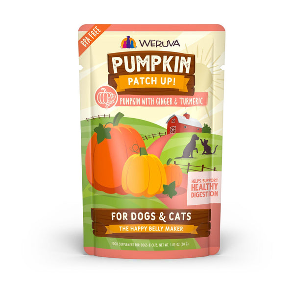 Weruva Pumpkin Patch Up Pumpkin with Ginger & Turmeric Dog & Cat Supplement
