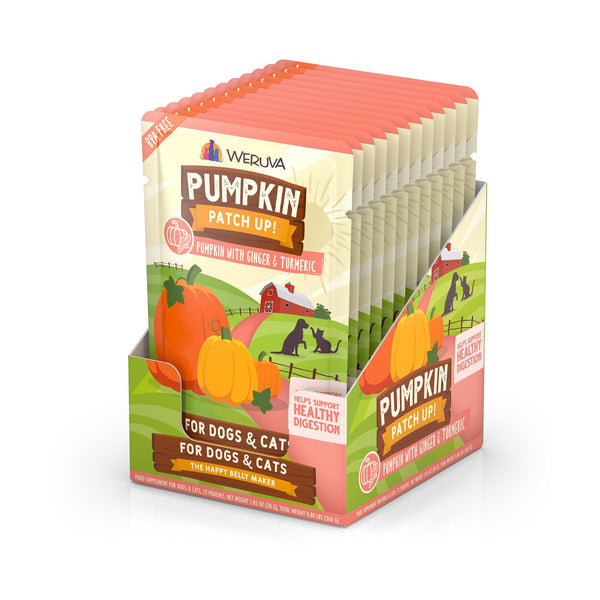 Weruva Pumpkin Patch Up Pumpkin with Ginger & Turmeric Dog & Cat Supplement