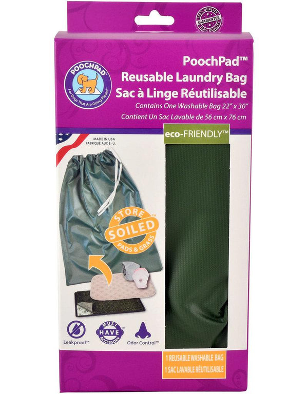 PoochPad Sac à linge réutilisable, 22 po x 30 po