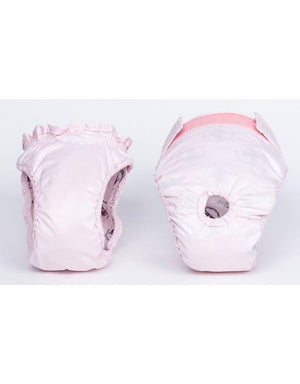 PoochPad PoochPants Couche réutilisable pour chien Rose