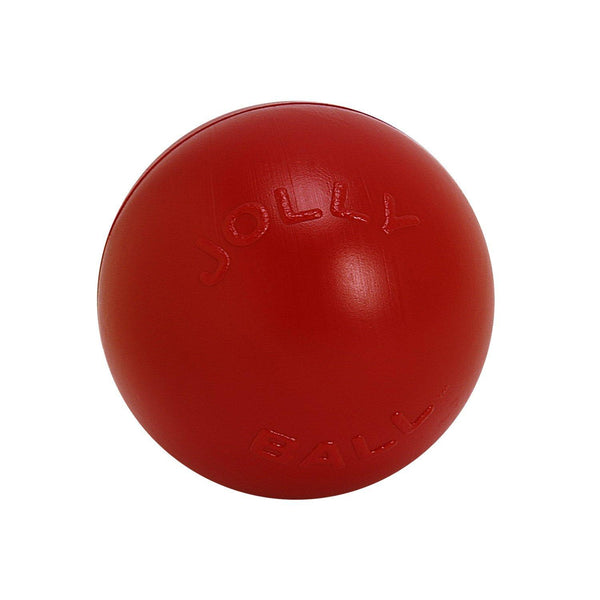 Jolly Pets Push-n-Play Dog Toy, Red