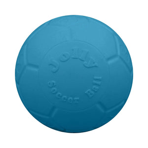 Jolly Pets Soccer Ball Dog Toy, Ocean Blue