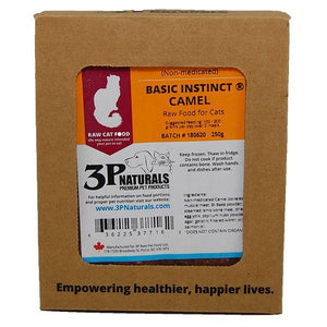 3P Naturals Basic Instinct Non-Medicated Camel Raw Cat Food