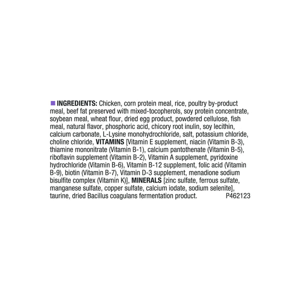 Purina Pro Plan Focus Adulte Gestion des Boules de Poils Formule Poulet & Riz Croquettes pour chat