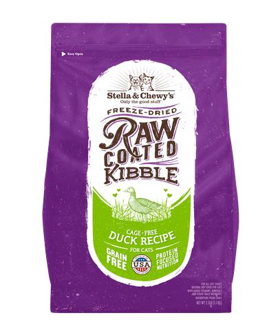 Stella & Chewy's Croquettes sèches pour chats enrobées de viande crue de canard élevé en liberté