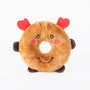 ZippyPaws Holiday Donutz Buddies Reindeer Dog Toy