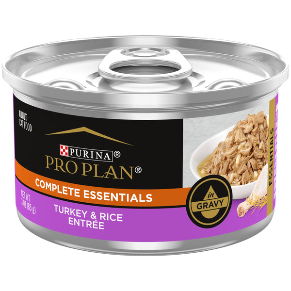 Purina Pro Plan Saveur Entrée à la Dinde et au Riz pour Chat Adulte en Sauce en Conserves