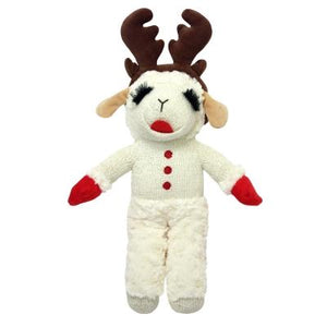 Multipet Jouet pour chien Agneau debout avec bois de cerf 13 pouces